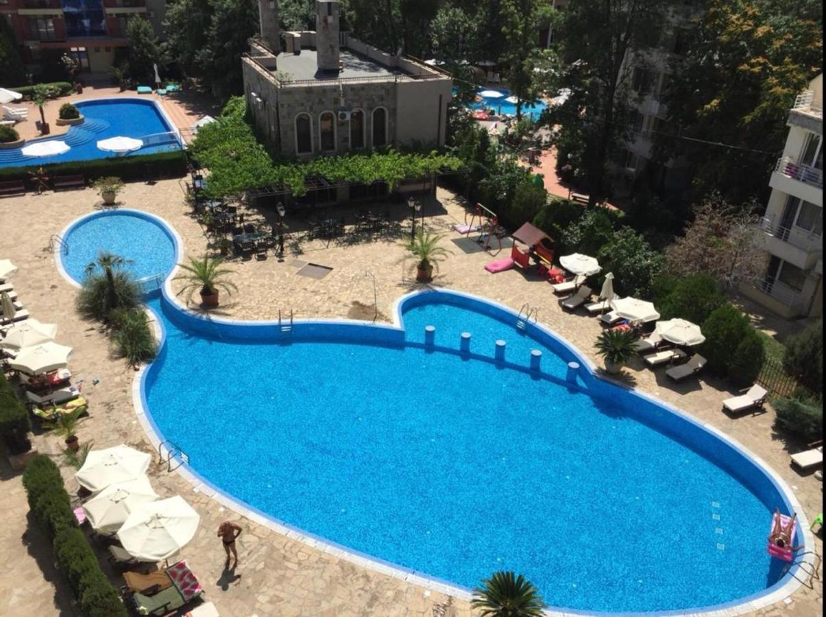 Kalia, Zweizimmer, Zweibalkon, Top-Apartment Sunny Beach Exterior foto