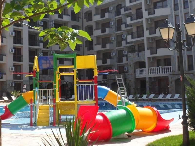 Kalia, Zweizimmer, Zweibalkon, Top-Apartment Sunny Beach Exterior foto